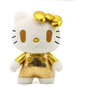 Yume Hello Kitty - Peluche Dznr Hello Kitty Golden Edition 18 Cm pas cher