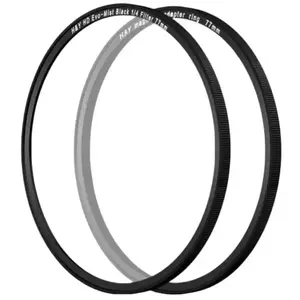 H&Y HD EVO Black Mist 1/4 Filter Kit 77mm, Filtre photo, Noir pas cher
