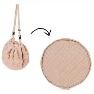 Play&Go Tapis de jeu nomade 2 en 1 Organic Soft Fleuri pas cher