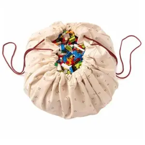 Sac de rangement de jouets - Tapis et sac de rangement CHERRY - PLAY&GO pas cher