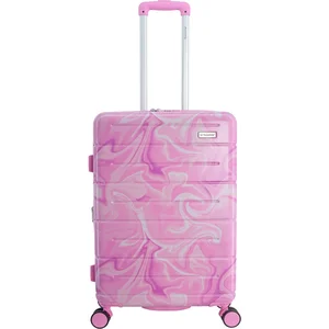 Valise rigide - Saxoline - Splash - Imprimé - 67 cm - 76 Liters pas cher