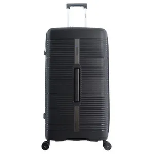Saxoline Blue Overly 80 cm Grande Valise de voyage 8 Roues Noir pas cher