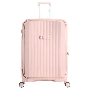 Elle DaVine 76.5 cm Grande Valise de voyage 8 Roues Rose pas cher