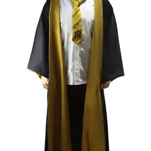Harry Potter - Hufflepuff Wizard Robe / Huffelpuf tovenaar kostuum (S)Vendu parbol
