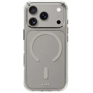 Laut Crystal Fluro Case für iPhone 17 Pro Max, Clear Grey, L IP25D CF GY (Apple iPhone 17 Pro Max), Coque pour téléphone portable pas cher