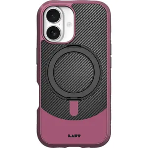 Laut Carbon Matter Case für Apple iPhone 17, Mitternacht, iPhone 17, Weinrot, L IP25A CM R (Apple iPhone 17), Coque pour téléphone portable, Rouge, Noir pas cher