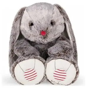 Peluche Lapin Prestige XL Rouge Kaloo - Douceur incroyable pour petits et grands pas cher