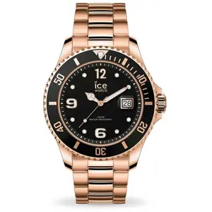Comparateur de prix : Montre ICE steel Rose-gold - ICE-WATCH - 016763 - Mixte - Quartz - Verre minéral