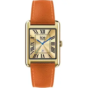 Montre connectée - ICE WATCH - Ice Smart TKS 2.0 - Cuir orange - Écran...