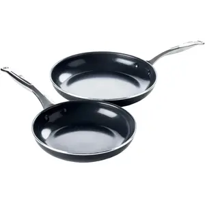 GreenPan Brussels Set de Poêles à Frire Céramique 24 + 28 cm pas cher