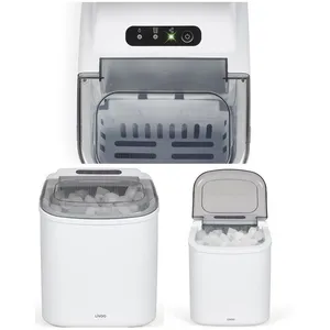 Livoo Machine à glaçons 12kg Réservoir 1,2L 150W Bac amovible Nettoyag... pas cher