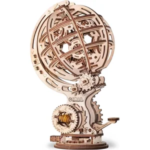 Maquette 3D en bois - Globe cinétique 251 cm - Eco Wood Art pas cher