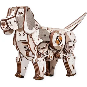 EWA Eco-Wood-Art Maquette 3D - Chien mécanique Puppy pas cher