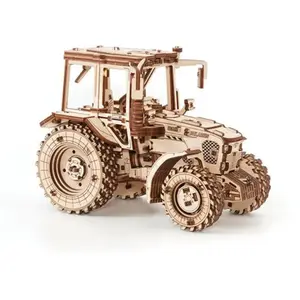 Maquette 3D en bois - Tracteur 282 cm - Eco Wood Art pas cher