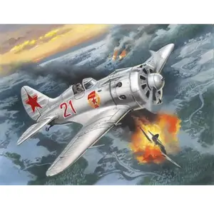 1:48 ICM 48097 I-16 type 24, WWII Soviet Fighter Plastic Modelbouwpakket pas cher