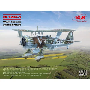 ICM Modelbouwpakket Vliegtuigen - 32014 Henschel Hs 132A-1 - WWII Duit...Vendu parbol