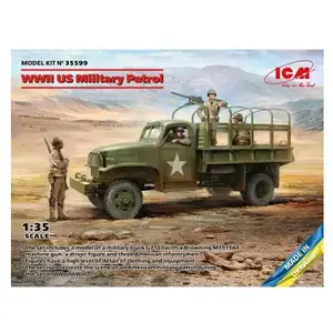 Comparateur de prix : ICM WWII US Military Patrol (G7107 avec MG M1919A4)