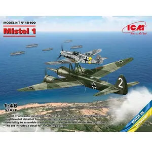1:48 ICM48100 Mistel 1 - WWII German Composite Aircraft Plastic Modelb... pas cher