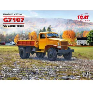 Comparateur de prix : 1:35 ICM 35598 G7107 - US Cargo Truck Plastic Modelbouwpakket