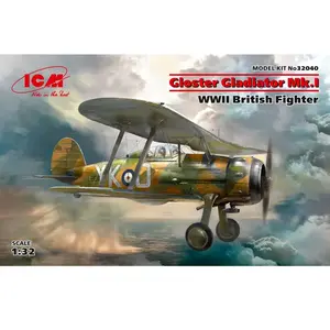 ICM ICM32040 Gloster Gladiator MK.I 1:32 WWII British Fighter pas cher