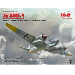 ICM 1:48 Juin 88D-1 Recon Allemand de la Seconde Guerre Mondiale, ICM48240 Gris, Gris pas cher