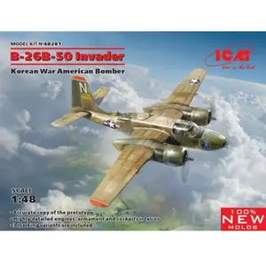ICM ICM48281 1:48-B-26B-50 Bomber américain envahisseur de Guerre de Corée pas cher