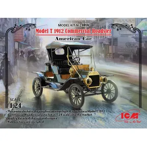 Comparateur de prix : Model T 1912 Commercial Roadster, American Car - Maquette De Voiture Icm Icm24016-Icm