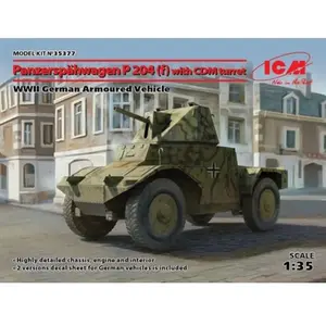 Panzerspähwagen P 204(f)with Cdm Turret, Wwii German Armoured Vehicle-...