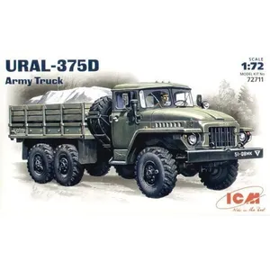 Comparateur de prix : Modèle de camion militaire ICM URAL URAL375D - Vert - Pour enfants de 14 ans et plus