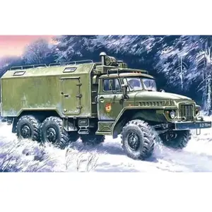 Ural 375a Véhicule De Commandement - Icm Icm72712-Icm