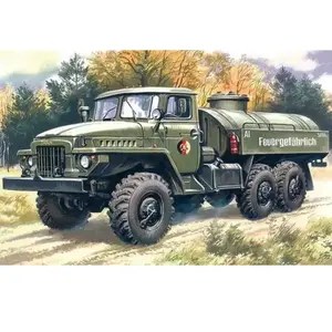 1:72 ICM 72713 ATZ-5-375 Tankwagen Plastic Modelbouwpakket pas cher