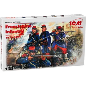 ICM 35061 - FrenchPostcards Infanterie de Ligne 1870-1871 pas cher