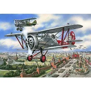 ICM Maquette Avion : Chasseur Soviétique Polikarpov I-5 : Fin De Production 1934