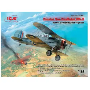 Icm : Gloster Sea Gladiator Mk.Ii , Avion De Chasse Naval Britannique ...Vendu parrakuten