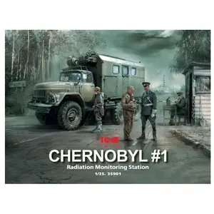 ICM ICM35901 Station de surveillance de rayonnement 1:35-Tchernobyl#1 pas cher