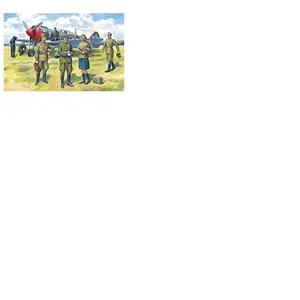 ICM 1:48   Pilotes soviétiques et Personnel au Sol (1943 1945). pas cher
