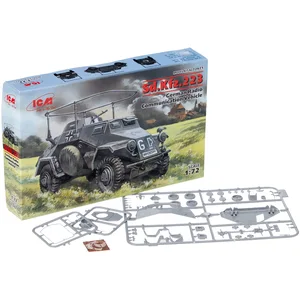 ICM 72421 - SD.Kfz. 223 Véhicule de communication radio allemand pas cher