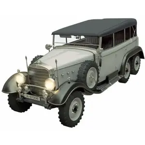 Wwii German Stuff Car G4 Soft Top - 1:72e - Icm pas cher