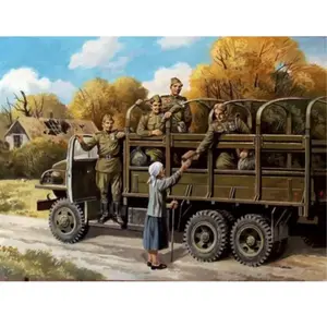 Soviet Motorised Infantry 1944-45 (4 X Figures) - Icm Icm35635 pas cher
