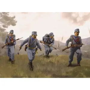 Figurines Militaires Infanterie Austro-Hongroise 1ère Guerre Mondiale Et 4 Figurines pas cher