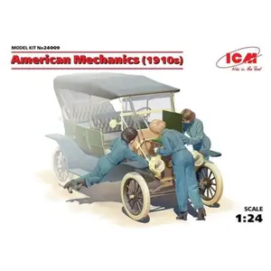 ICM 24009 figurines American Mechanics 1910s pas cher