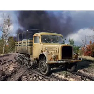 Comparateur de prix : ICM 35453 modèle Kit khd S3000/SS M Mule WWII German Semi de Tracked Truck