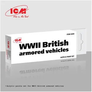 ICM WWII British armored vehicles pas cher