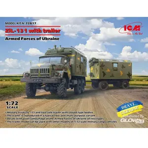 Comparateur de prix : ICM ZiL-131, Camion avec remorque Forces armées d'Ukraine