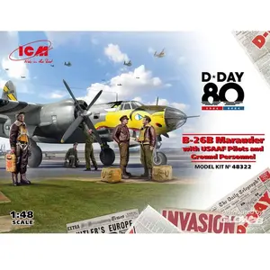 ICM Ltd Ed 1:48 - B-26B Maraud avec pilotes de l'USAAF pas cher