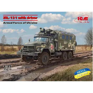 ICM ZiL-131 des Forces armées d'Ukraine avec pilote pas cher