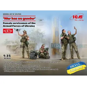 Icm - "War Has No Gender" Servicewomen Of The Armed Forces Of Ukrainem... pas cher