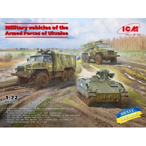 ICM Modelbouwpakket Militaire voertuigen - DS7205 Military Vehicles of...