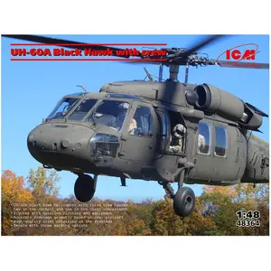 Comparateur de prix : ICM Modelbouwpakket Militaire voertuigen - 48364 Sikorsky UH-60A Black...