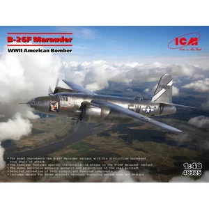ICM Modelbouwpakket Vliegtuigen - 48325 B-26F Marauder - WWII Amerikaa...Vendu parbol